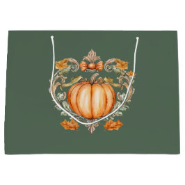 Elegante Herfst Pompoen  Groot Cadeauzakje