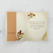 Elegante Herfst Road Waterverf sympathie Kaart (Binnen)