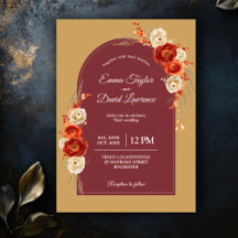 Elegante herfst sinaasappel terracotta bloemenbrui