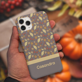 Elegante herfst vallende bladeren Waterverf gewoon iPhone 15 Pro Case