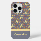 Elegante herfst vallende bladeren Waterverf gewoon Case-Mate iPhone Case (Achterkant)