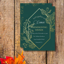 Elegante herfstbesframe donker turquoise goud schr