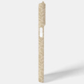 Elegante herfstbladeren | Aangepaste minimalistisc Case-Mate iPhone Case (Achterkant / Rechts)