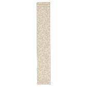 Elegante herfstbladeren | Aangepaste minimalistisc Lange Tafelloper (Voorkant)