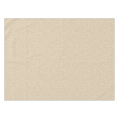 Elegante herfstbladeren | Boho minimalistische boe Tafelkleed (Voorkant (Horizontaal))