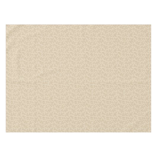 Elegante herfstbladeren | Boho minimalistische boe Tafelkleed (Voorkant (Horizontaal))