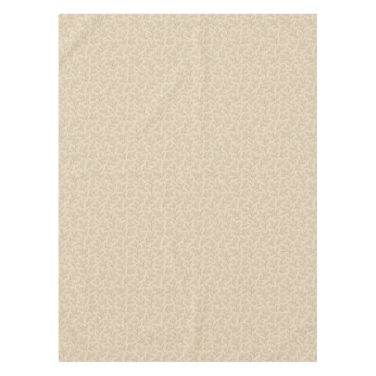 Elegante herfstbladeren | Boho minimalistische boe Tafelkleed (Voorkant)