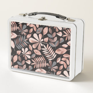 Elegante herfstbladeren: pastel geometrisch
