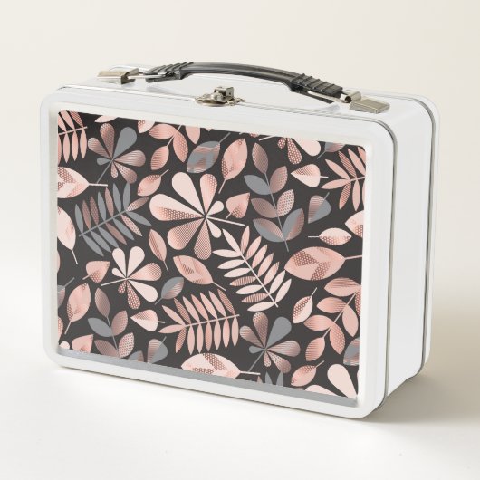 Elegante herfstbladeren: pastel geometrisch (Voorkant)