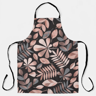 Elegante herfstbladeren: pastel geometrisch schort