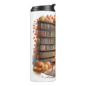 Elegante herfstboekenplank Flessen  — Cozy Gordijn (Gedraaid links)
