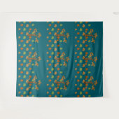 Elegante Herfstboom & Blad Stijlvol Wandkleed (Voorkant (horizontaal))