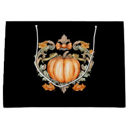 Elegante Herfstpompoen  Groot Cadeauzakje
