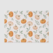 Elegante herfstpompoenen bladeren watercolor patro
