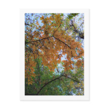 Elegante herfstvakantiekaart