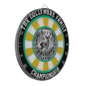 Elegante herten met doel dartbord (Voorkant Links)