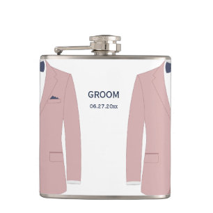 Elegante heupfles homohuwelijk cadeau voor bruideg