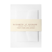 Elegante Hibiscus Bloem Tropische Bloemen Bruiloft Uitnodigingen Wikkel (Voorkant Voorbeeld)