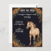 Elegante hippische Romance Briefkaart (Voorkant / Achterkant)