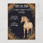 Elegante hippische Romance Briefkaart (Voorkant)