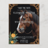 Elegante hippische Romance Briefkaart (Voorkant)