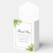 Elegante Hoek Varen Decoratie Bruiloft Bedankdoosjes (Geopend)