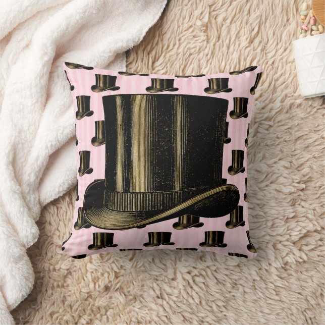 Elegante hoge hoed kussen (Deken)