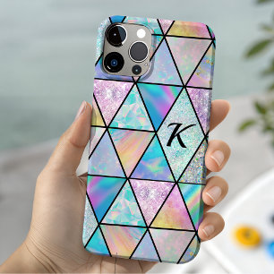 Elegante holografische kleurrijke iPhone 15 case
