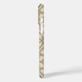 Elegante Home Decor iPhone16 Hoesje - Zachte Kleur (Achterkant / Links)