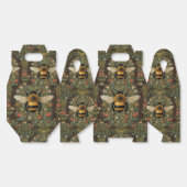 Elegante hommel botanische bloemkunst bedankdoosjes (Ongevouwen)