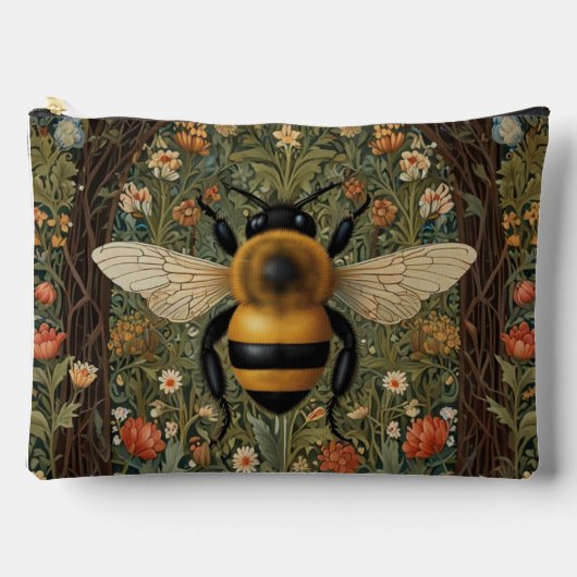 Elegante hommel botanische bloemkunst etui (Voorkant)