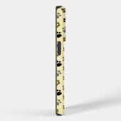 Elegante hond huisdier poten crème Case-Mate iPhone case (Achterkant / Rechts)
