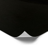 Elegante honden silhouet poster (Hoek)