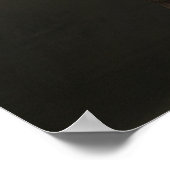 Elegante honden silhouet poster (Hoek)