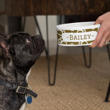 Elegante Hondenpoten bruin op maat gemaakte dieren