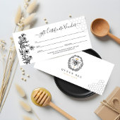 Elegante  Honingbij Queen Gift Certificaat