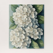 Elegante Hortensia Bloem Kunst Legpuzzel (Verticaal)