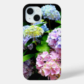 Elegante Hortensia tuin roze blauw paarse bloemen Case-Mate iPhone Case (Achterkant)