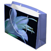 Elegante Hosta Flower, Lila Blauw All-Occasion Groot Cadeauzakje (Achterkant Gekanteld)