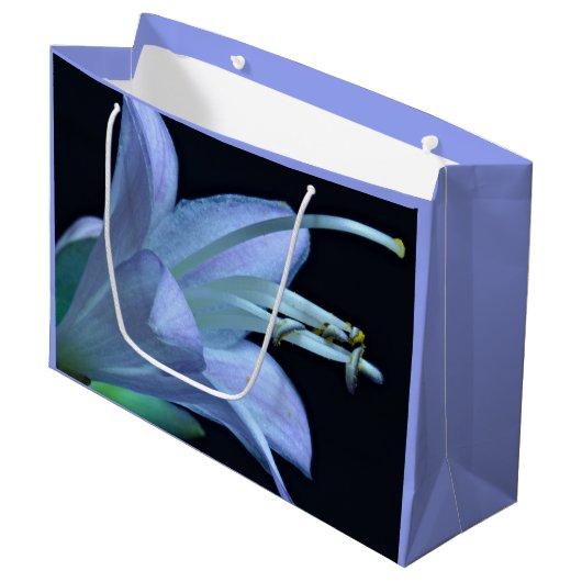 Elegante Hosta Flower, Lila Blauw All-Occasion Groot Cadeauzakje (Voorkant Gekanteld)