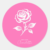 Elegante hot pink en Roos