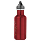 Elegante HR-monogram roestvrijstalen fles (Rechts)