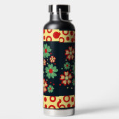 Elegante Huidige Chic Bloemige Waterfles (Links)