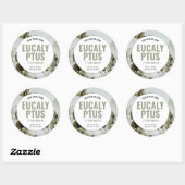 Elegante huidverzorging zeep spa product label met (Vel)