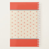 Elegante Hustle 2019 Sinaasappel Taupe gepersonali Planner (Achterkant)