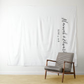 elegante huwelijksachtergrond, fotosteun, douane wandkleed (In Situ (horizontaal))