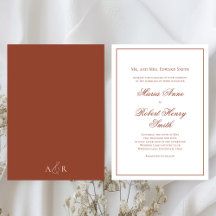 Elegante huwelijkscalligrafie script Burgundy