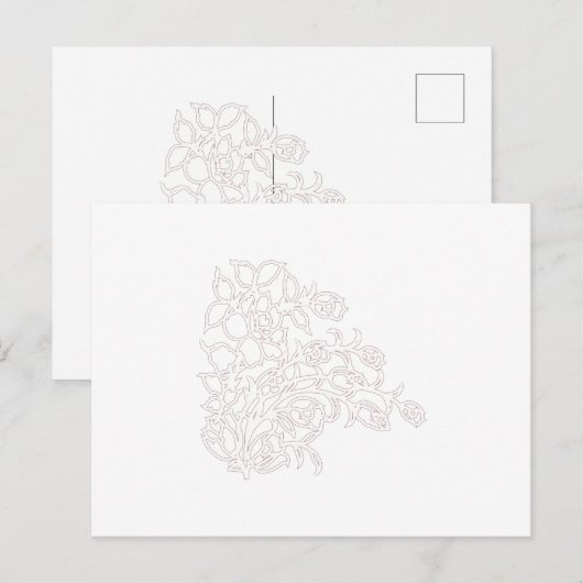 Elegante huwelijksessentials | Zomer en het hele j Briefkaart (Voorkant / Achterkant)