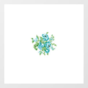 Elegante huwelijksessentials Zomer en het hele j Raamsticker