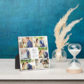 Elegante Huwelijksfoto Collage Huwelijksverjaardag Fotoplaat (Insitu)